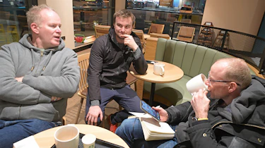 Winter range test - coffee break