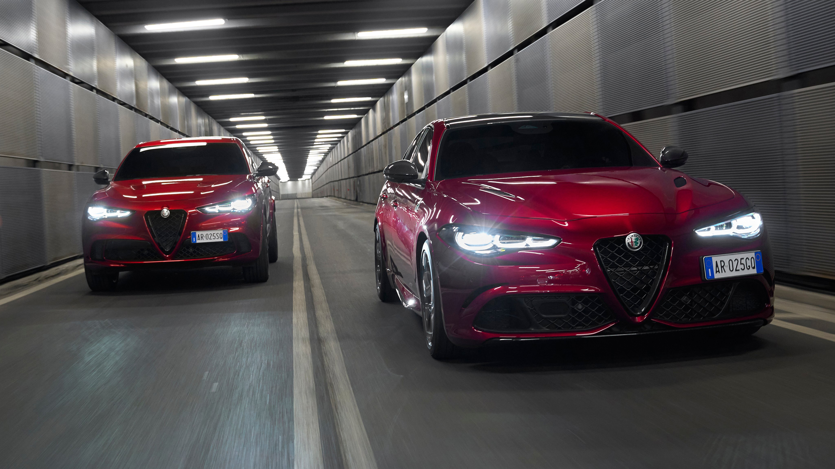 Alfa Romeo Giulia and Stelvio - front end