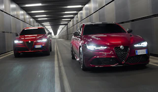 Alfa Romeo Giulia and Stelvio - front end