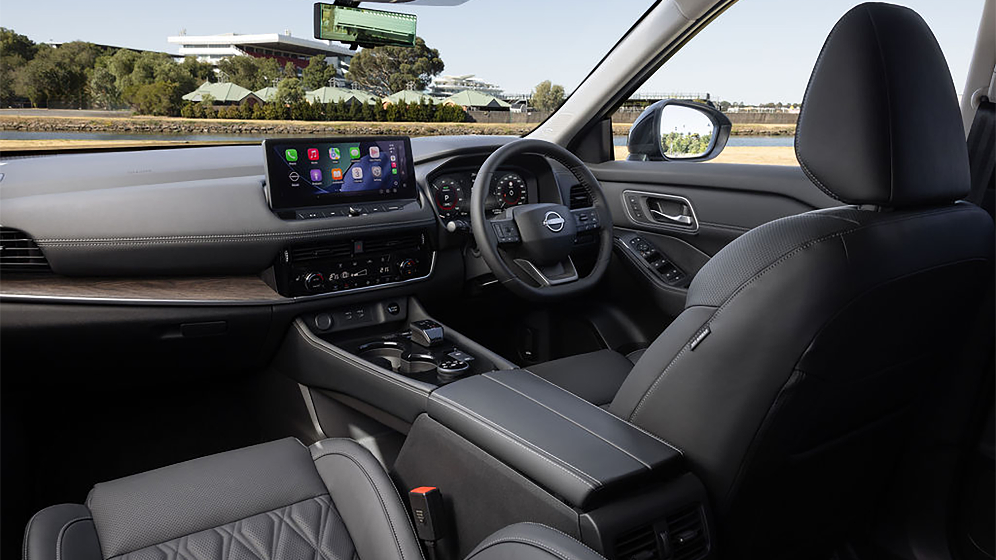2026 Nissan X-Trail - black dashboard
