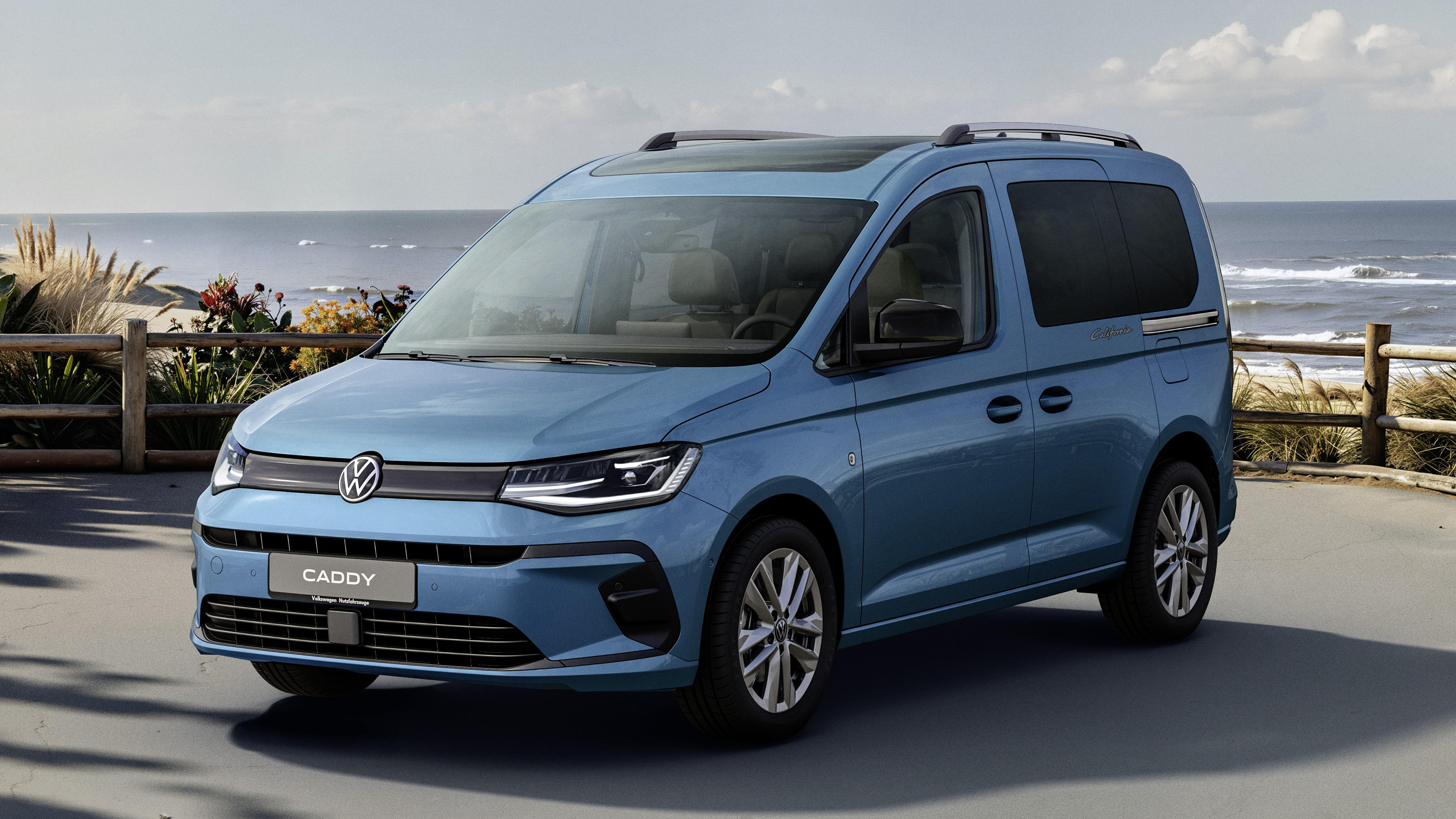 2026 Volkswagen Caddy California - front 3/4