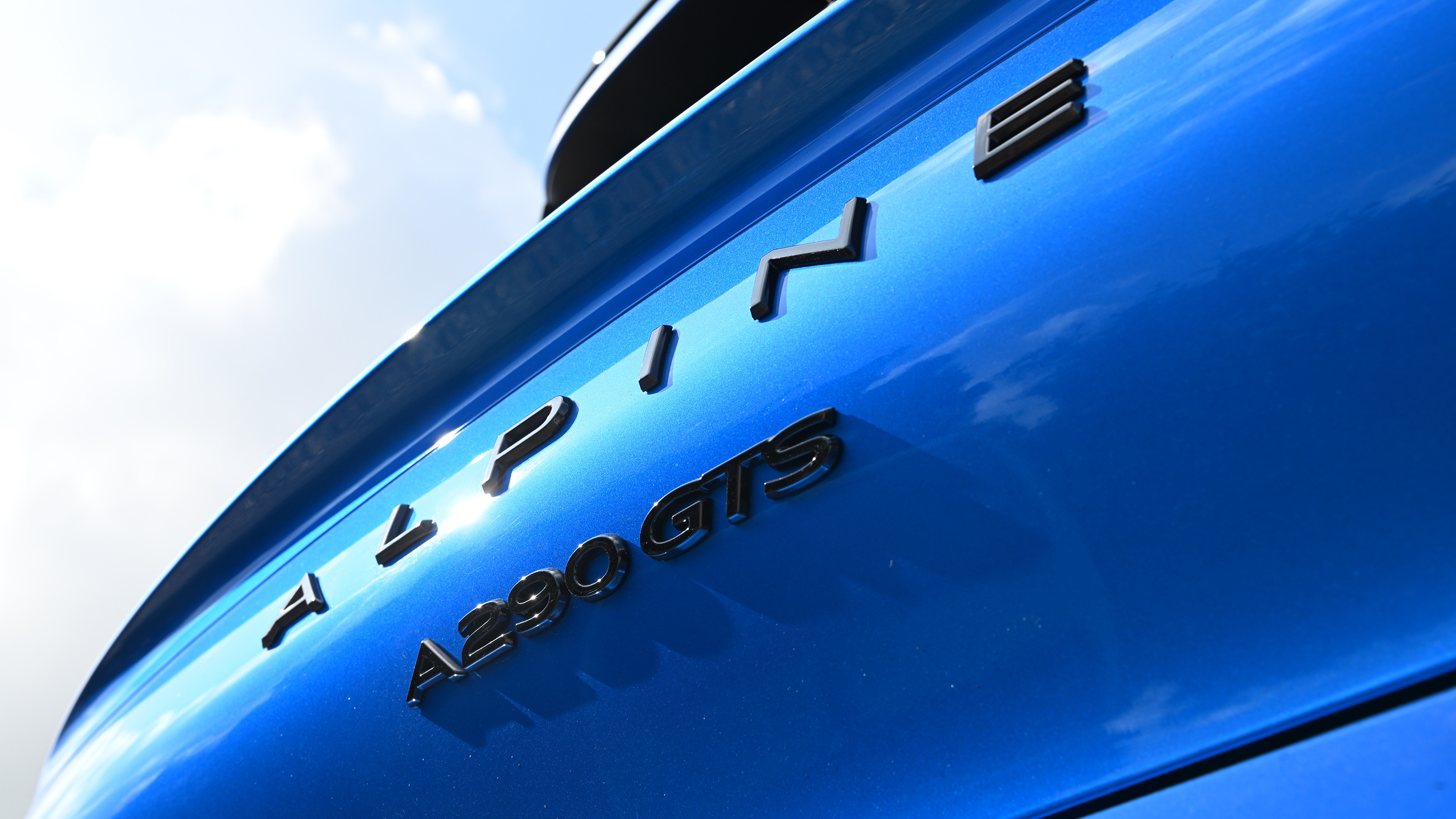 Alpine A290 - tailgate badging