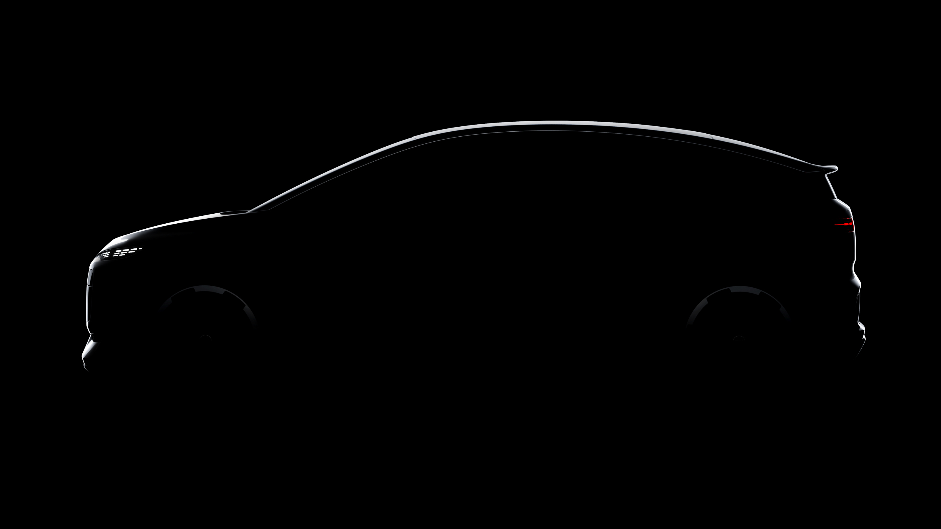 Audi A2 e-tron side profile teaser