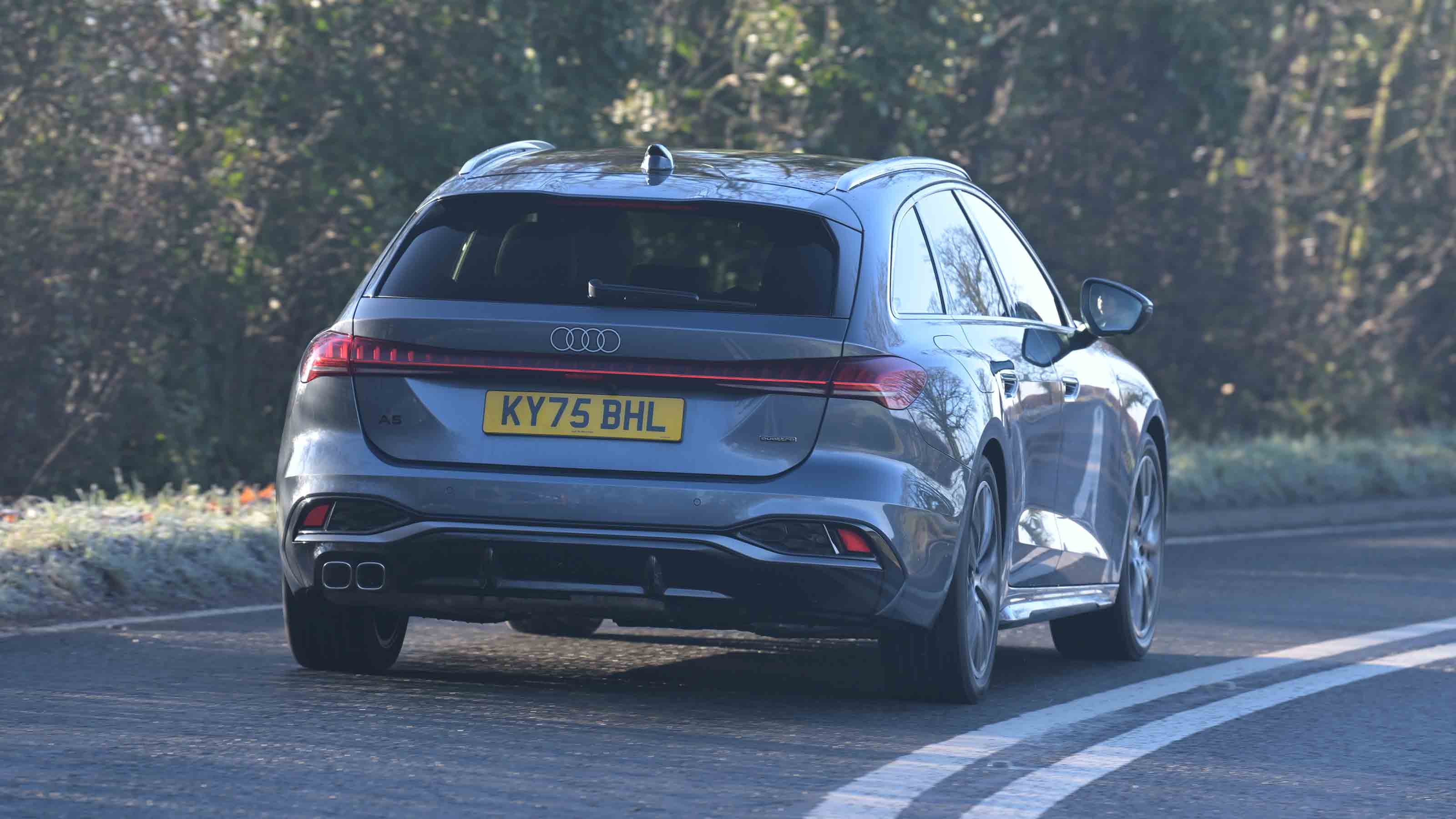 Audi A5 Avant - rear cornering