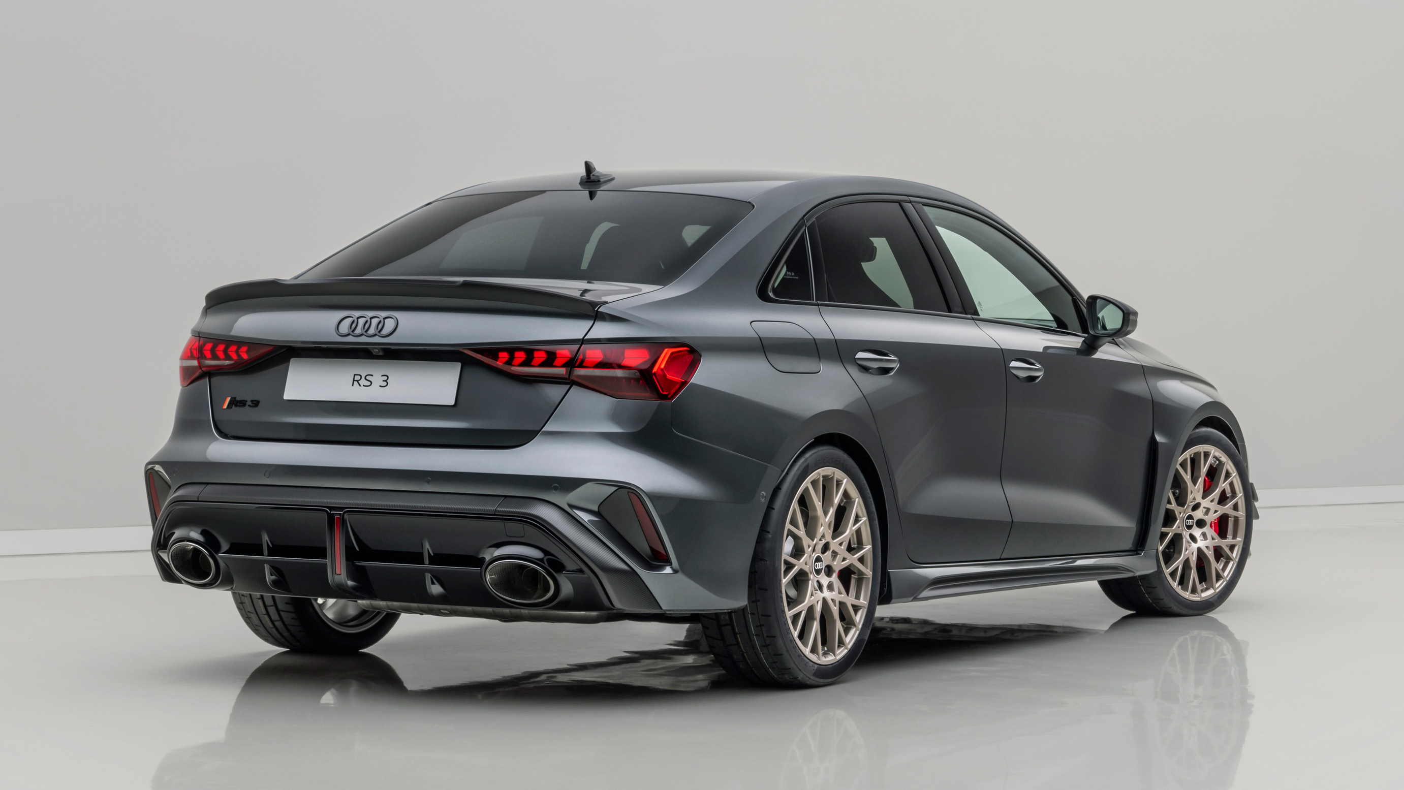 Audi RS 3 Saloon Competition Limited - rear studio
