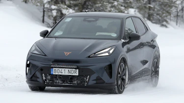 Cupra Raval - front 3/4 grey