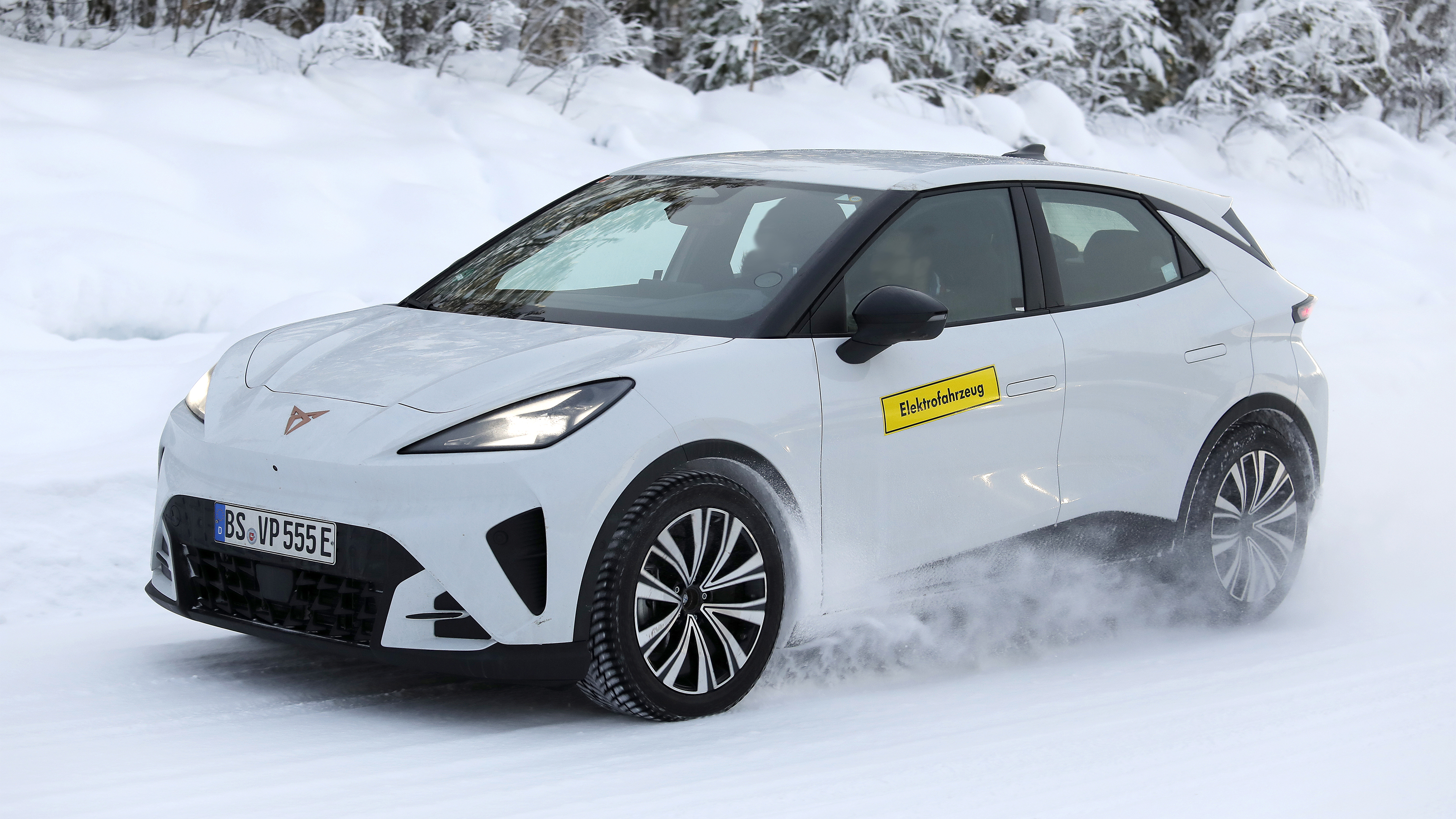 Cupra Raval - front angled white