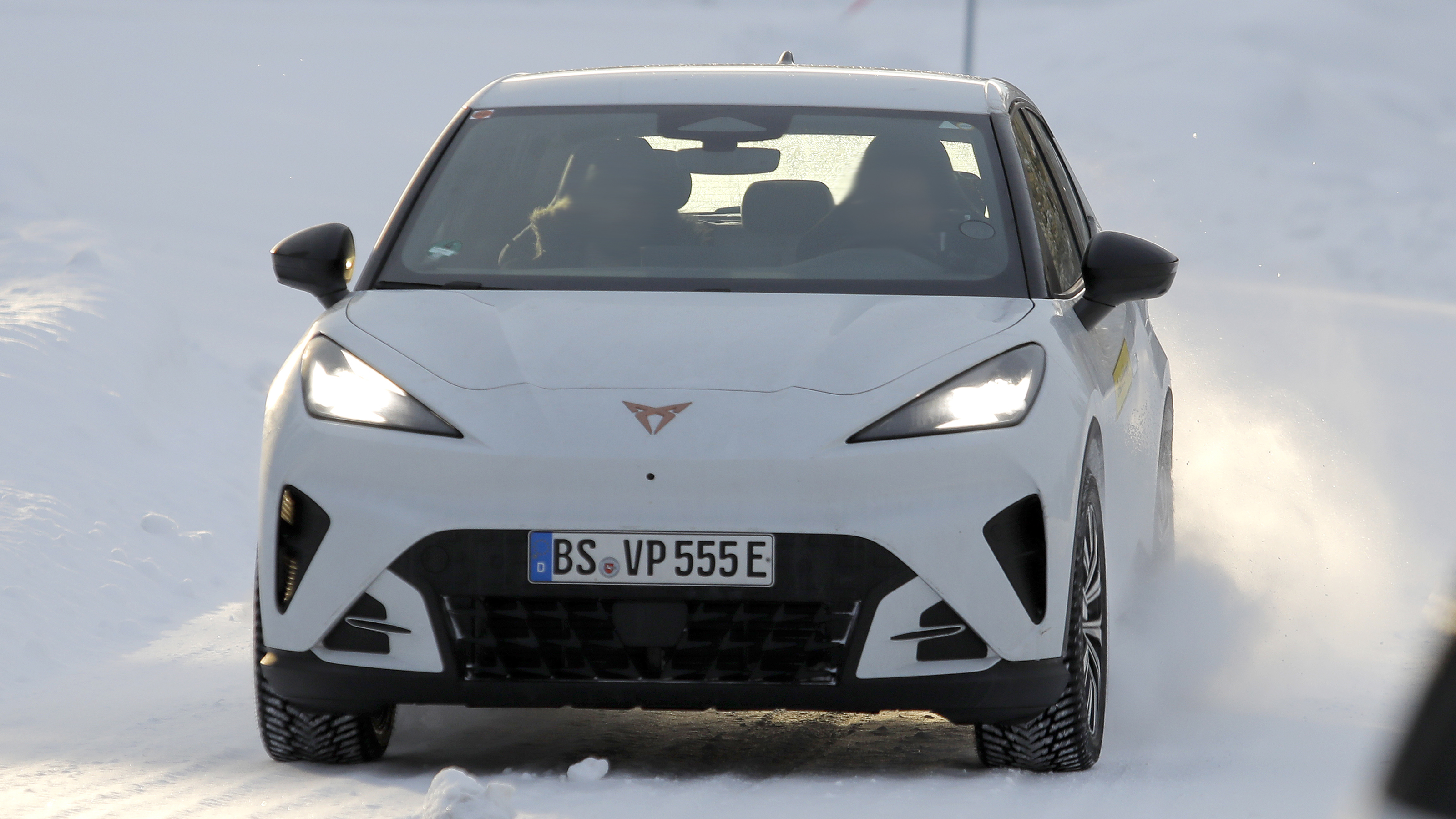 Cupra Raval - front end white