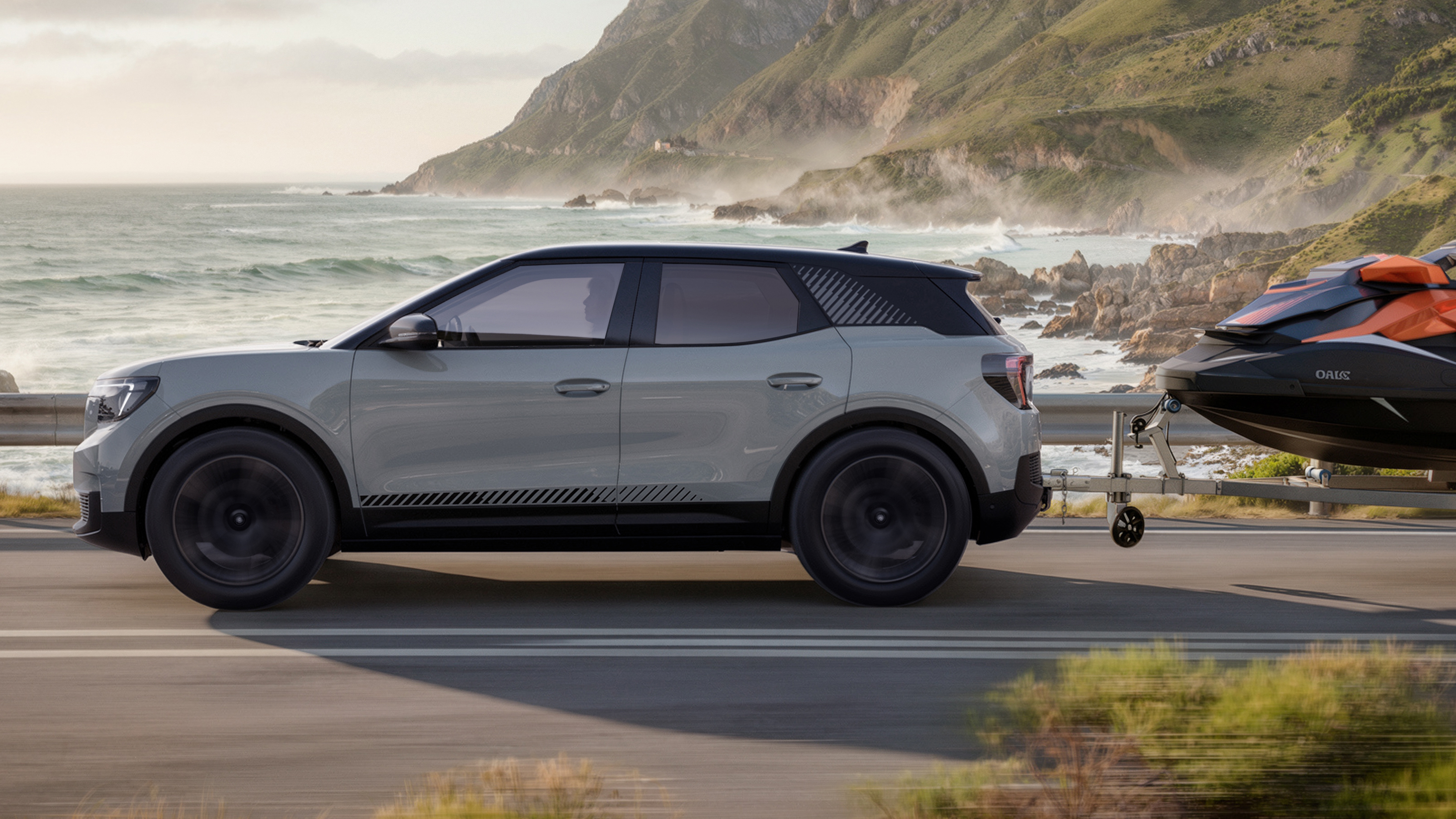 Ford Explorer Collection - side profile towing