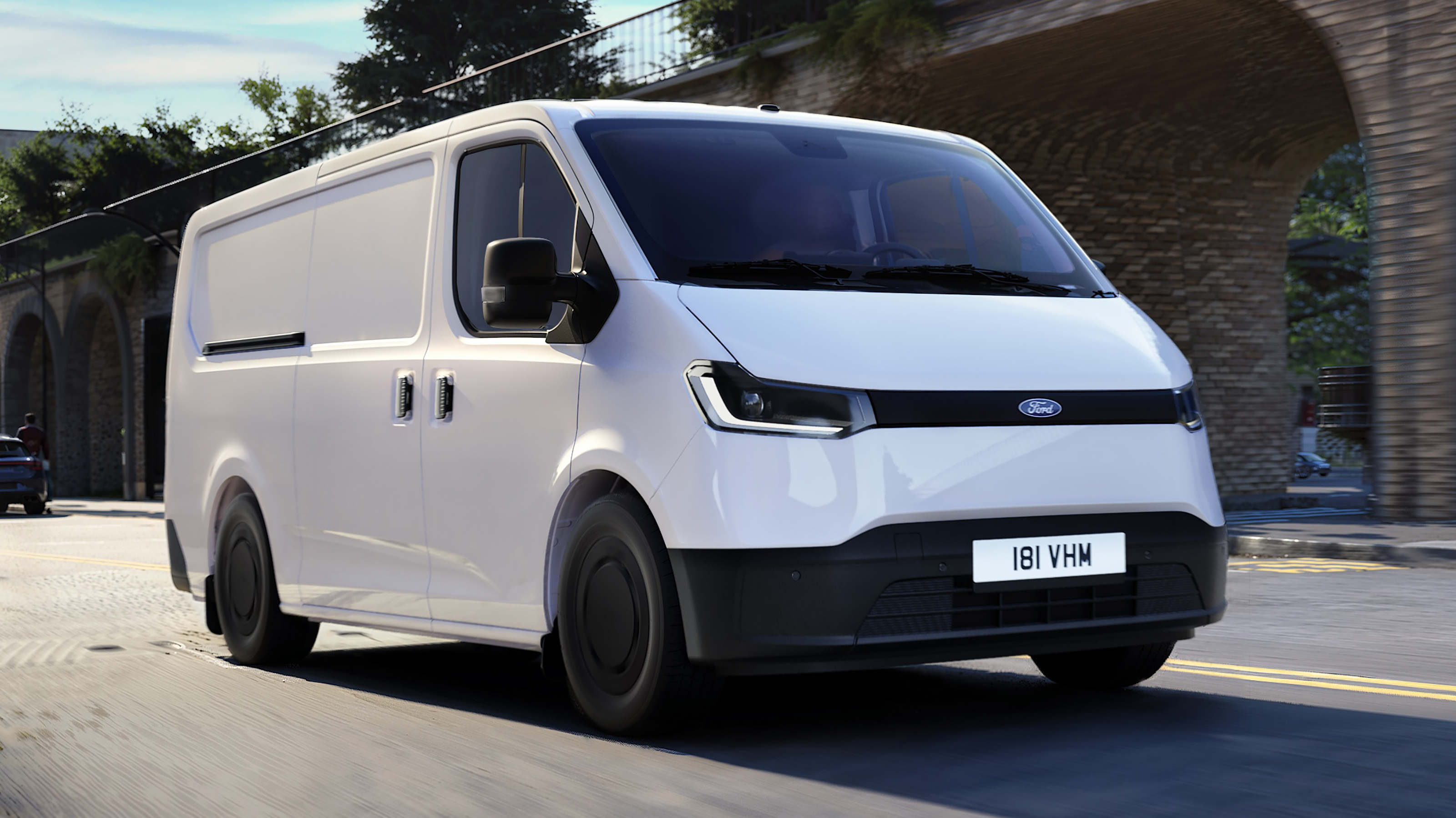 Ford Transit City - front action