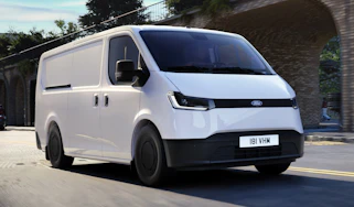 Ford Transit City - front action