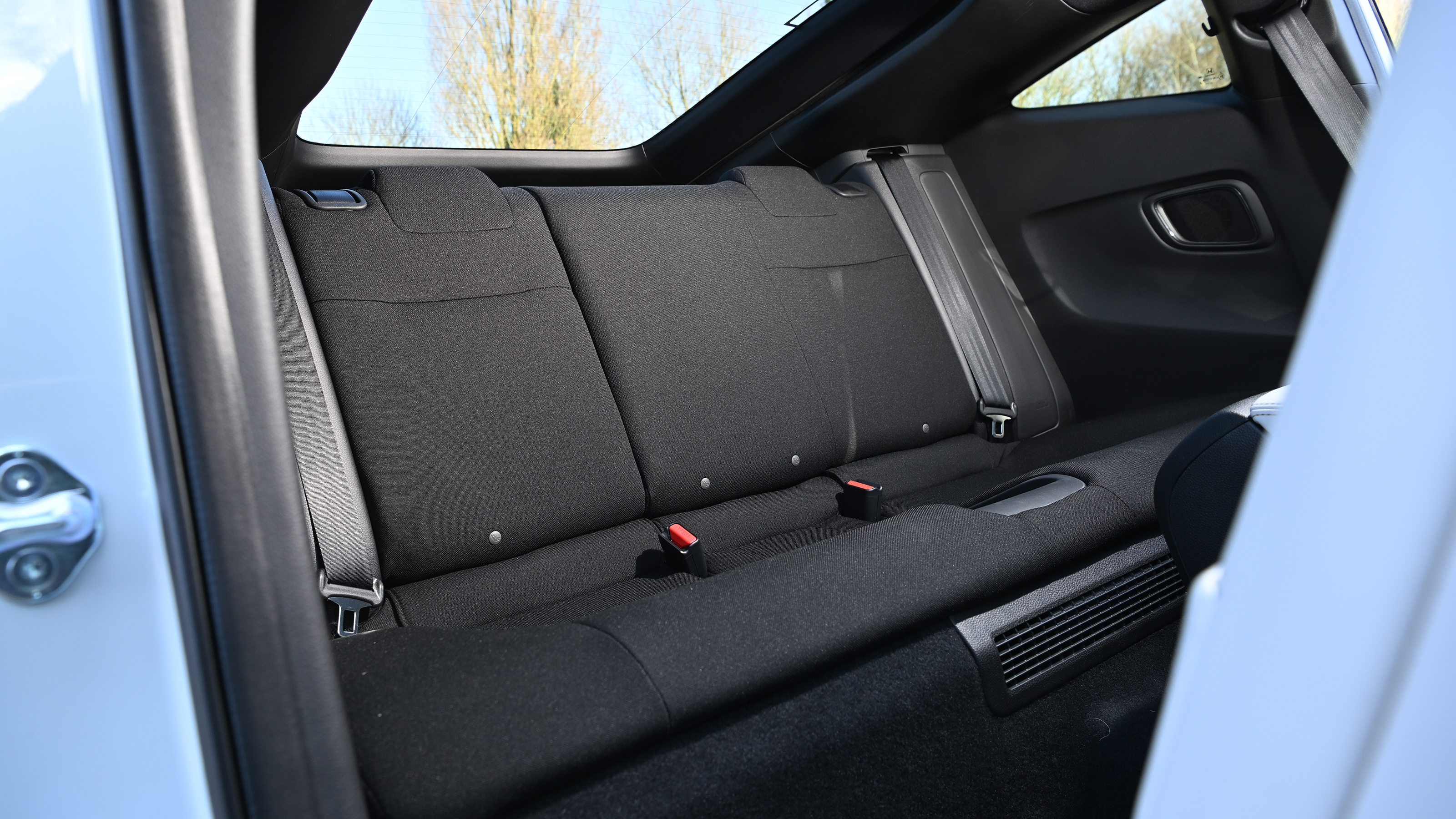Honda Prelude - rear seats