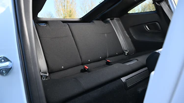 Honda Prelude - rear seats