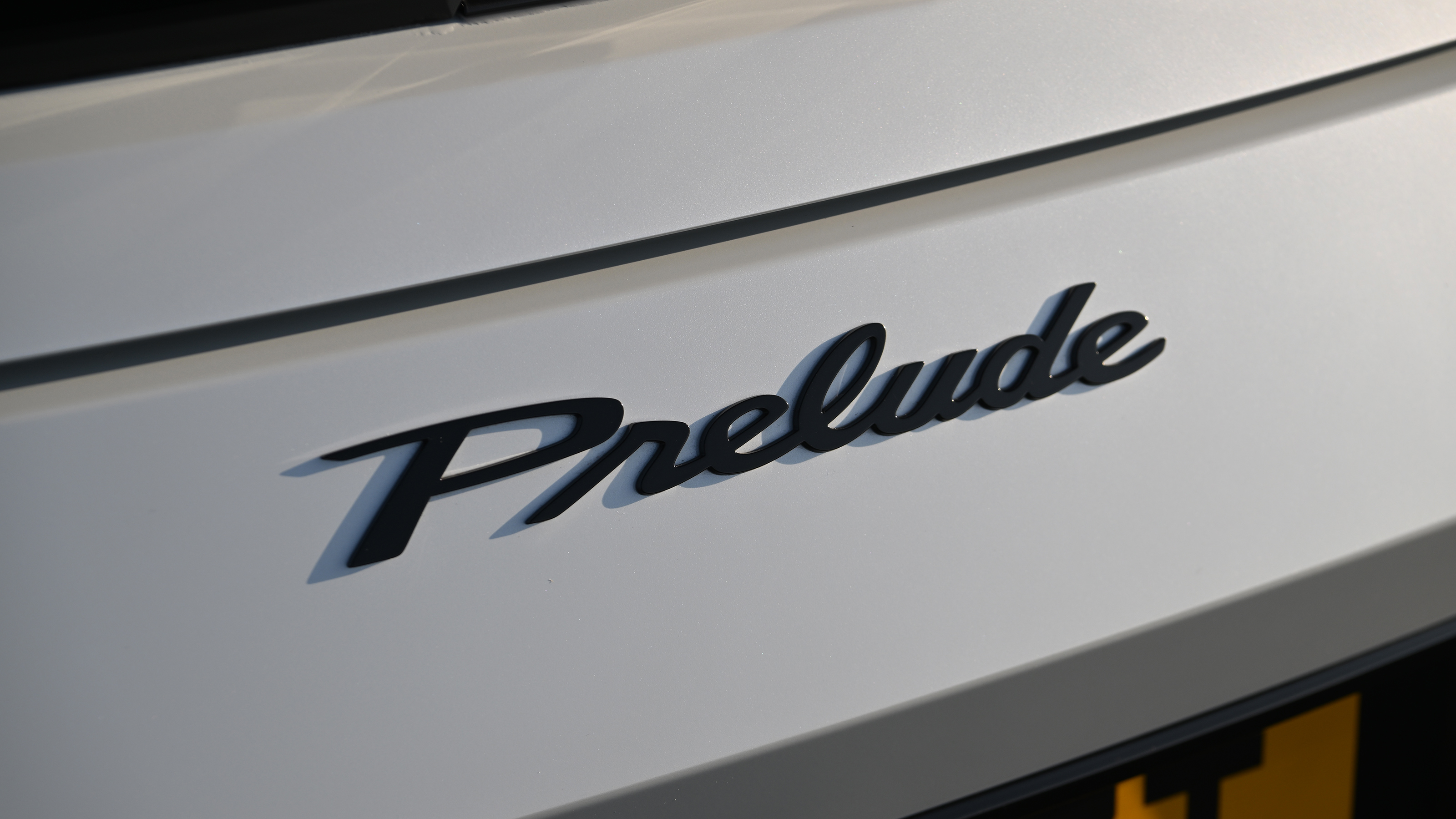 Honda Prelude - 'Prelude' badge