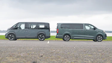 Kia PV5 Passenger vs Vauxhall Vivaro Life - head-to-head