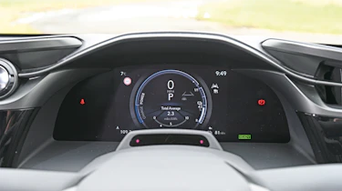 Lexus RZ550e - driver display