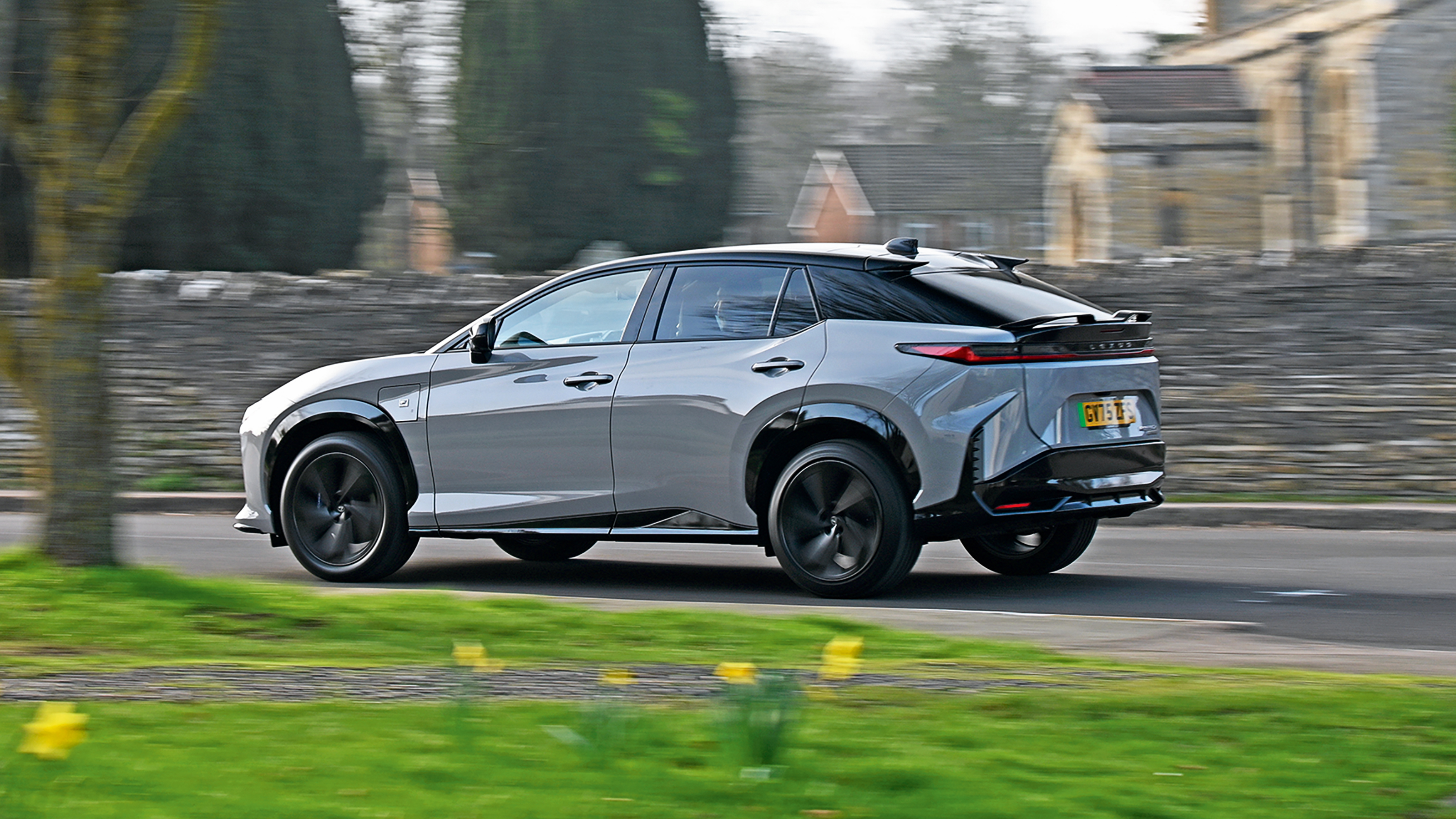 Lexus RZ550e - rear angled