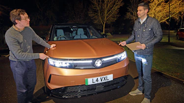 Matt Howell discussions outside the Vauxhall