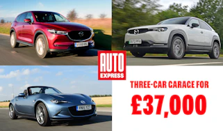 Mazda Three-car garage for £37k - header image