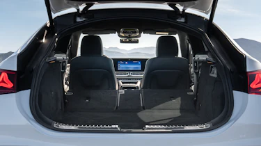 Mercedes GLE Coupe - boot seats down