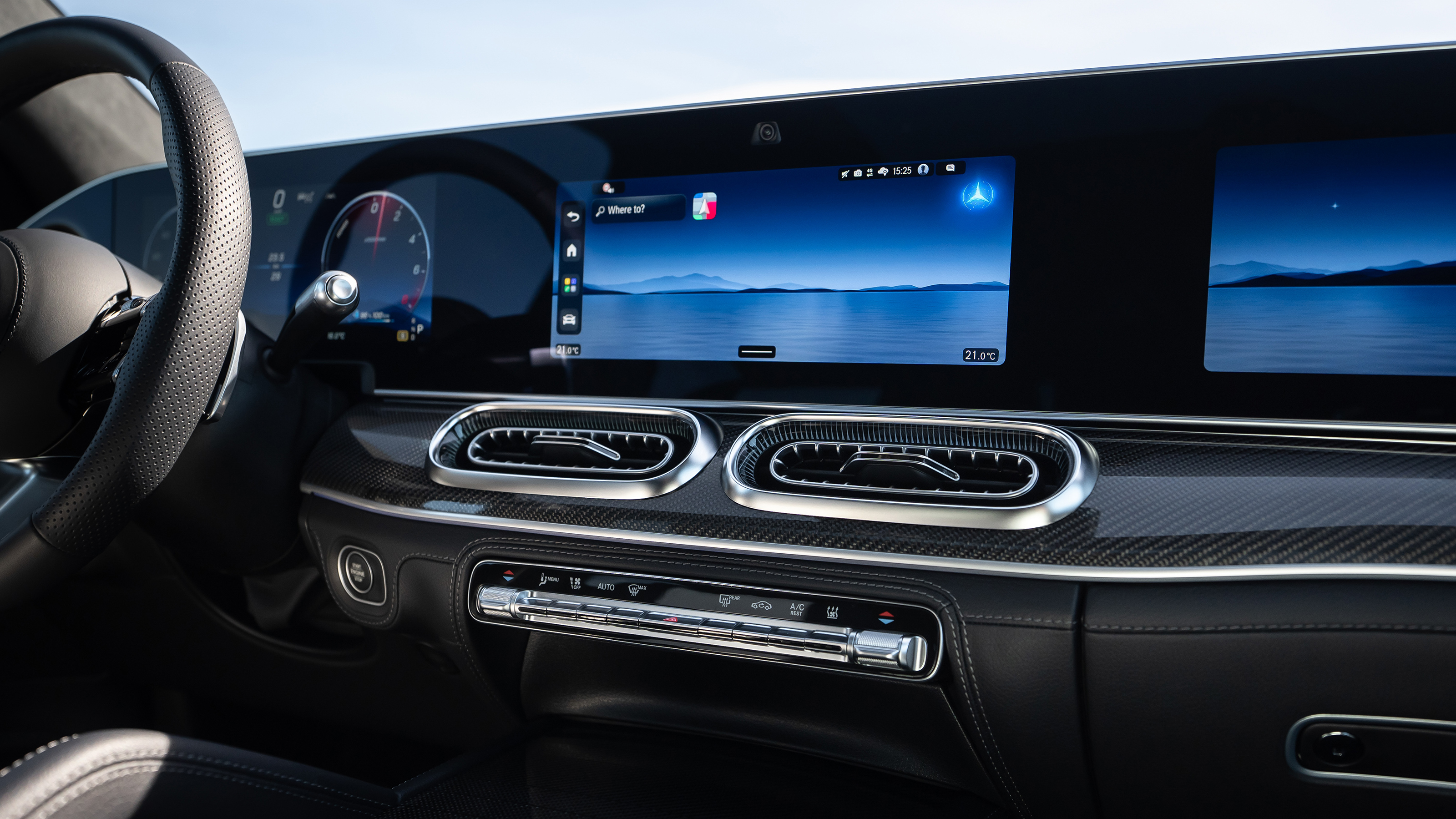 Mercedes GLE Coupe - screen