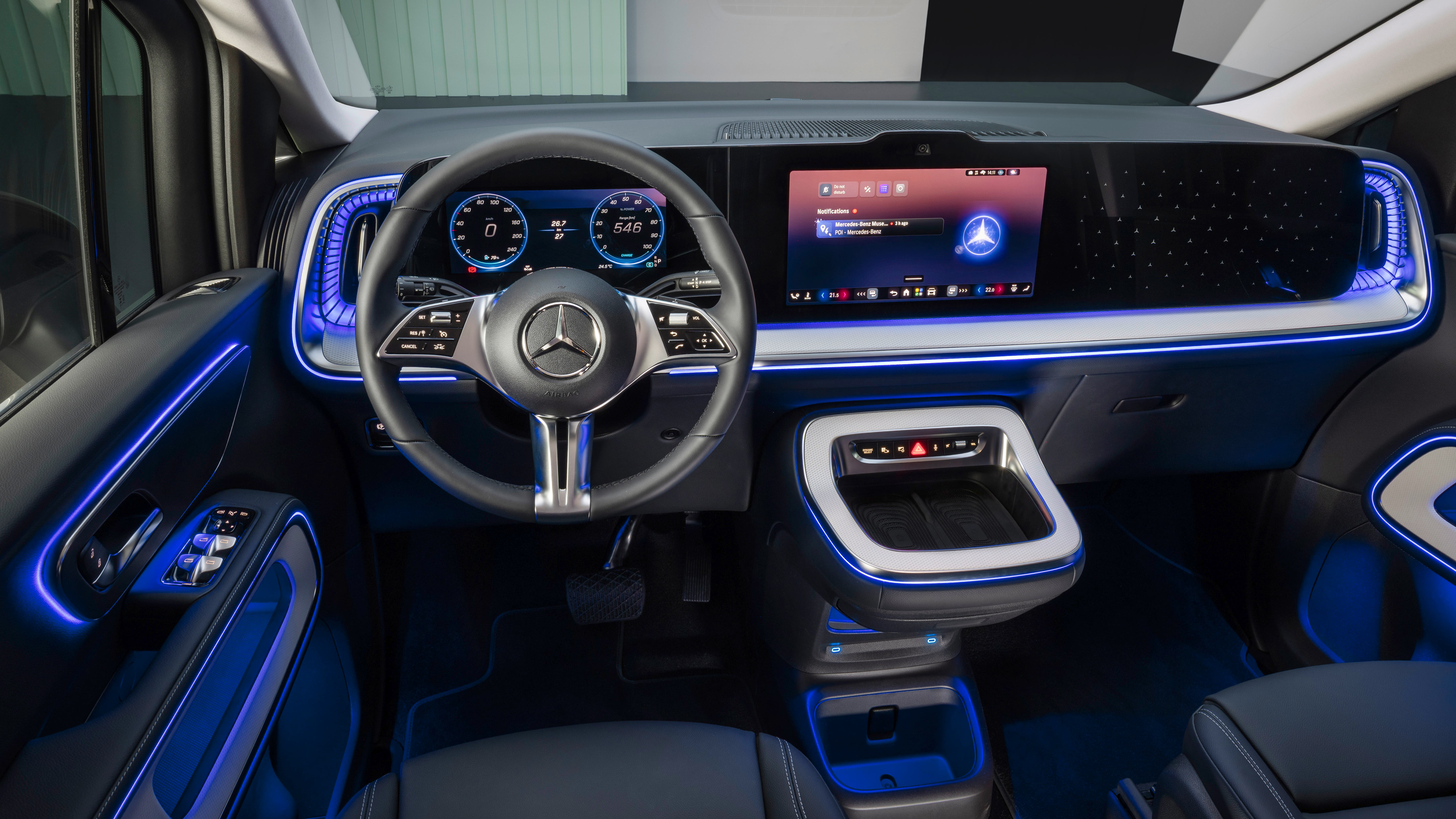 Mercedes VLE - dash