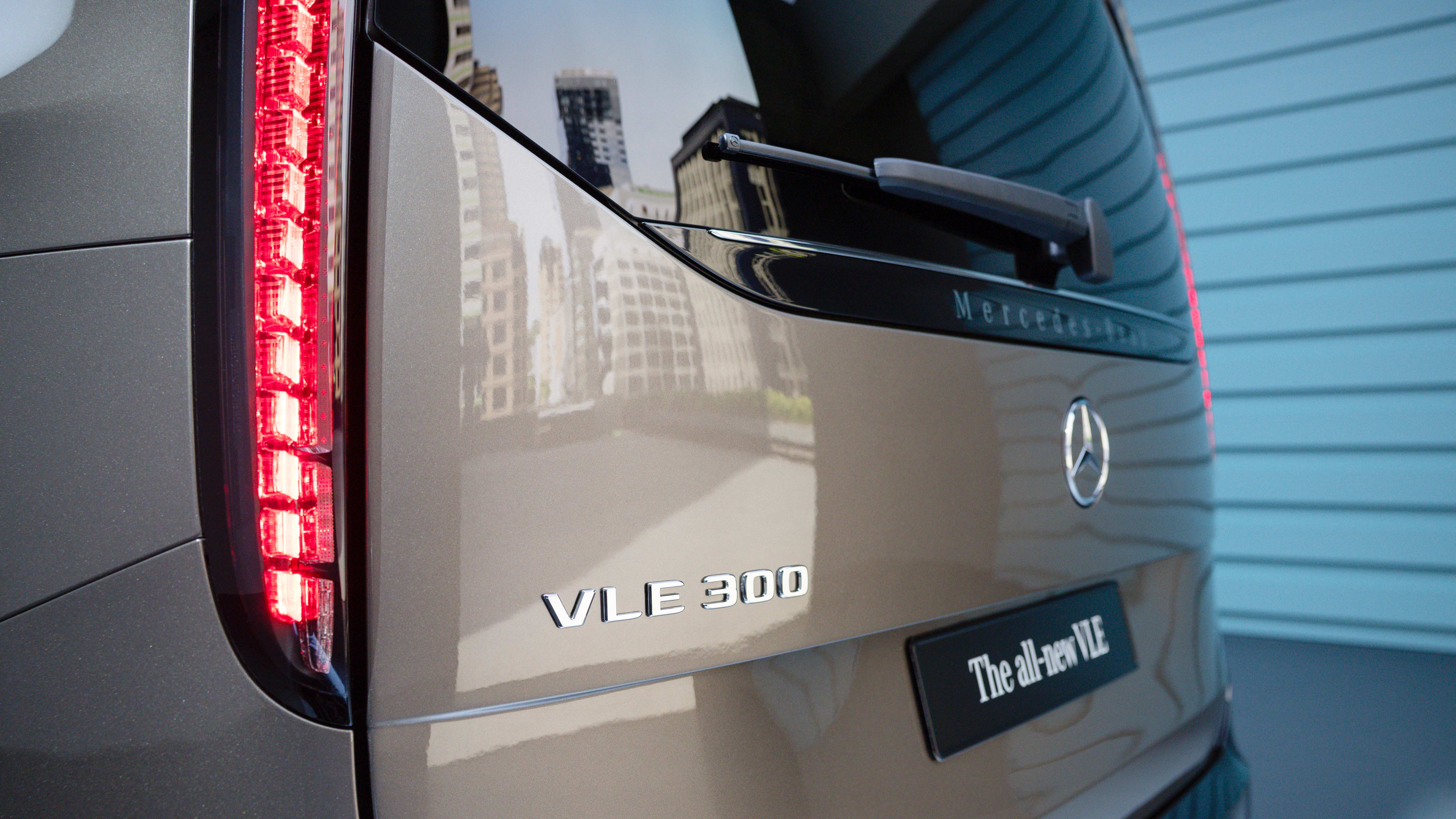 Mercedes VLE - rear seats