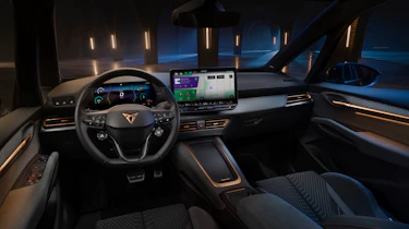 New Cupra Born VZ facelift - front interior