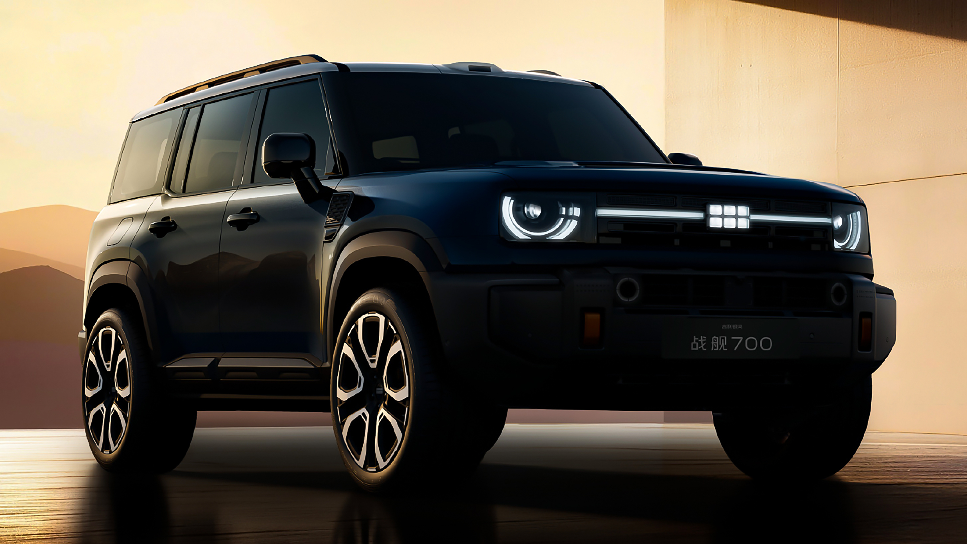 New Geely Battleship - front 3/4