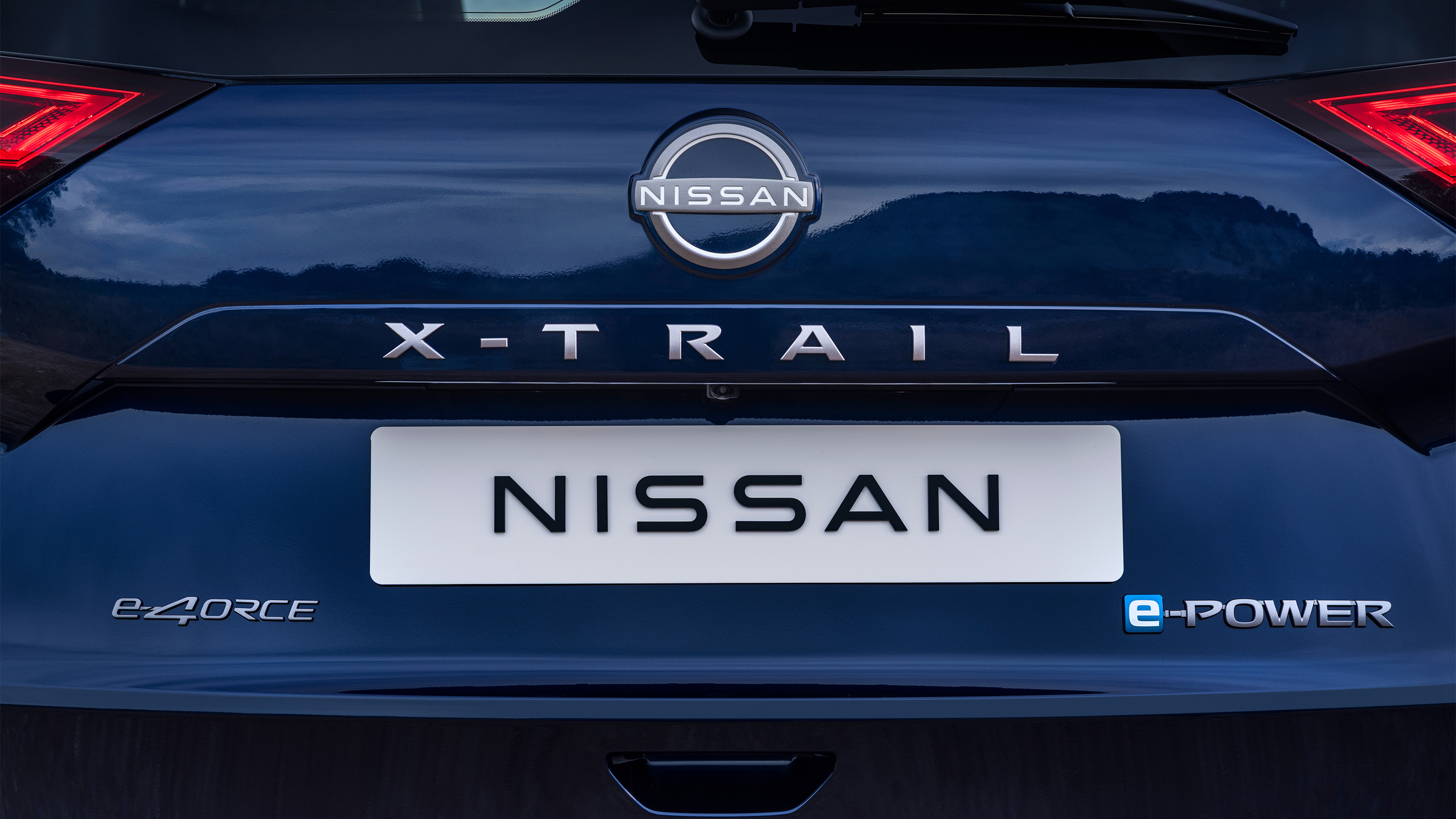 New Nissan X-Trail N-Trek - blue rear badging