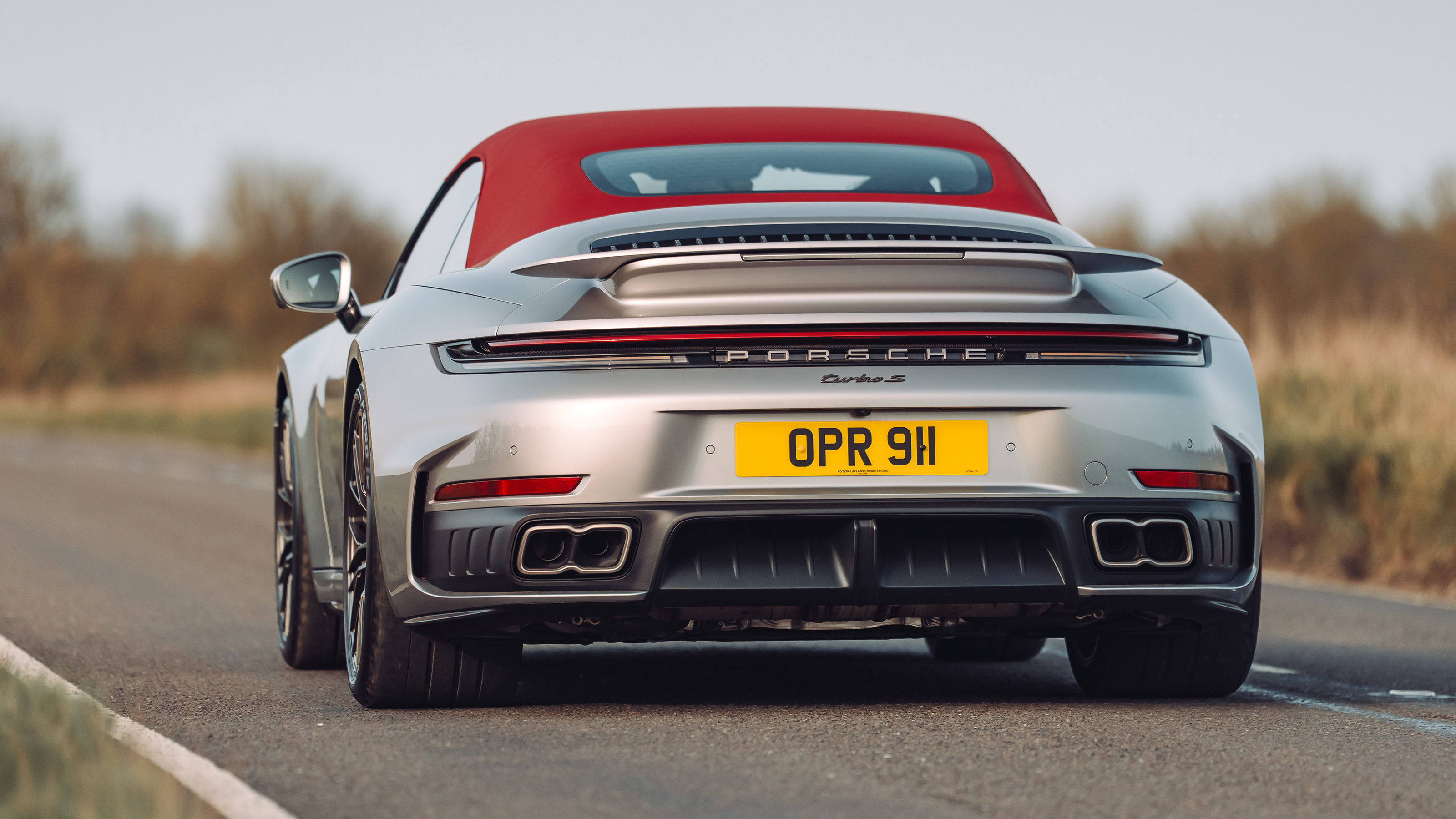 Porsche 911 Turbo S Cabriolet - rear