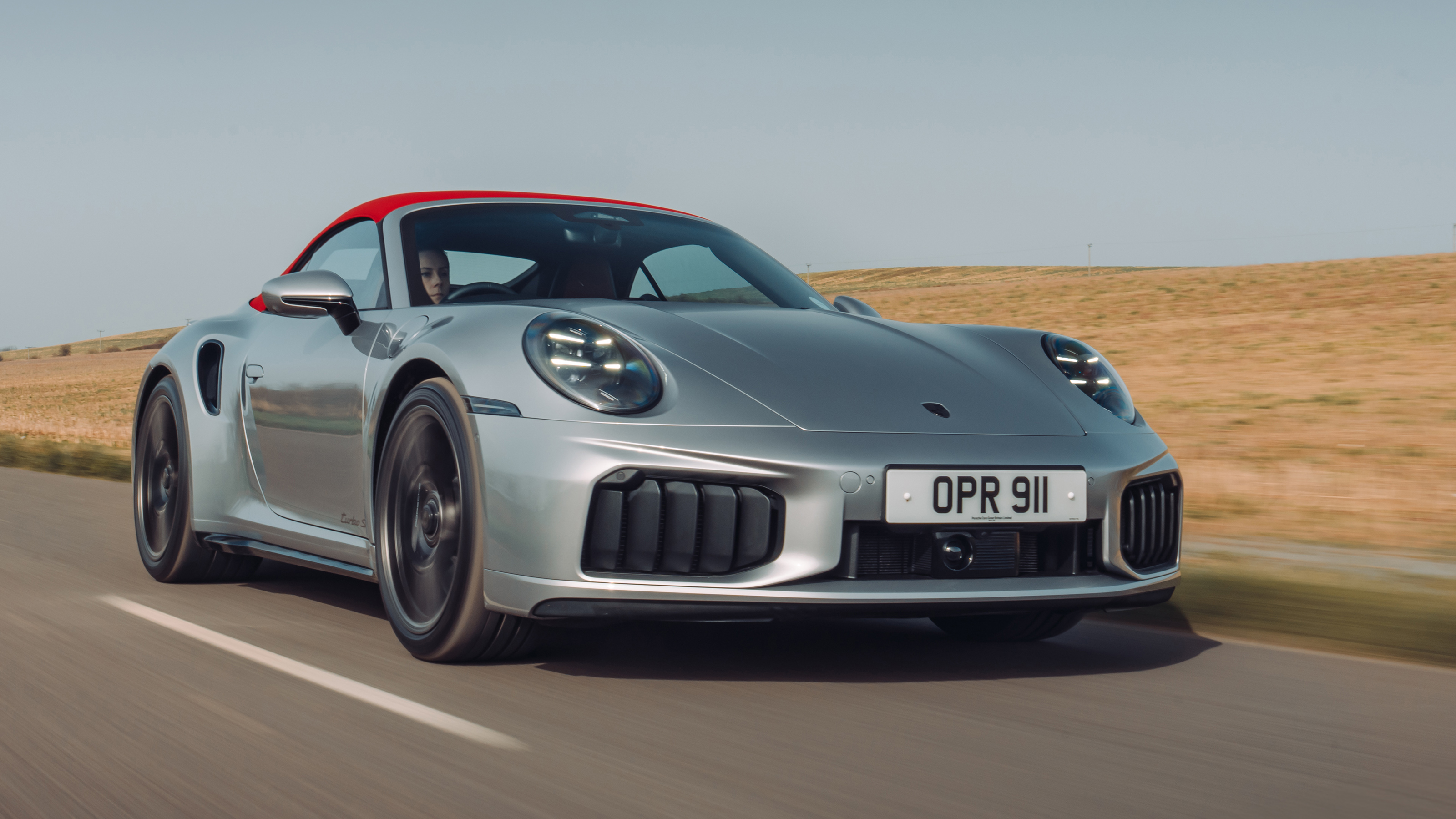 Porsche 911 Turbo S Cabriolet - front