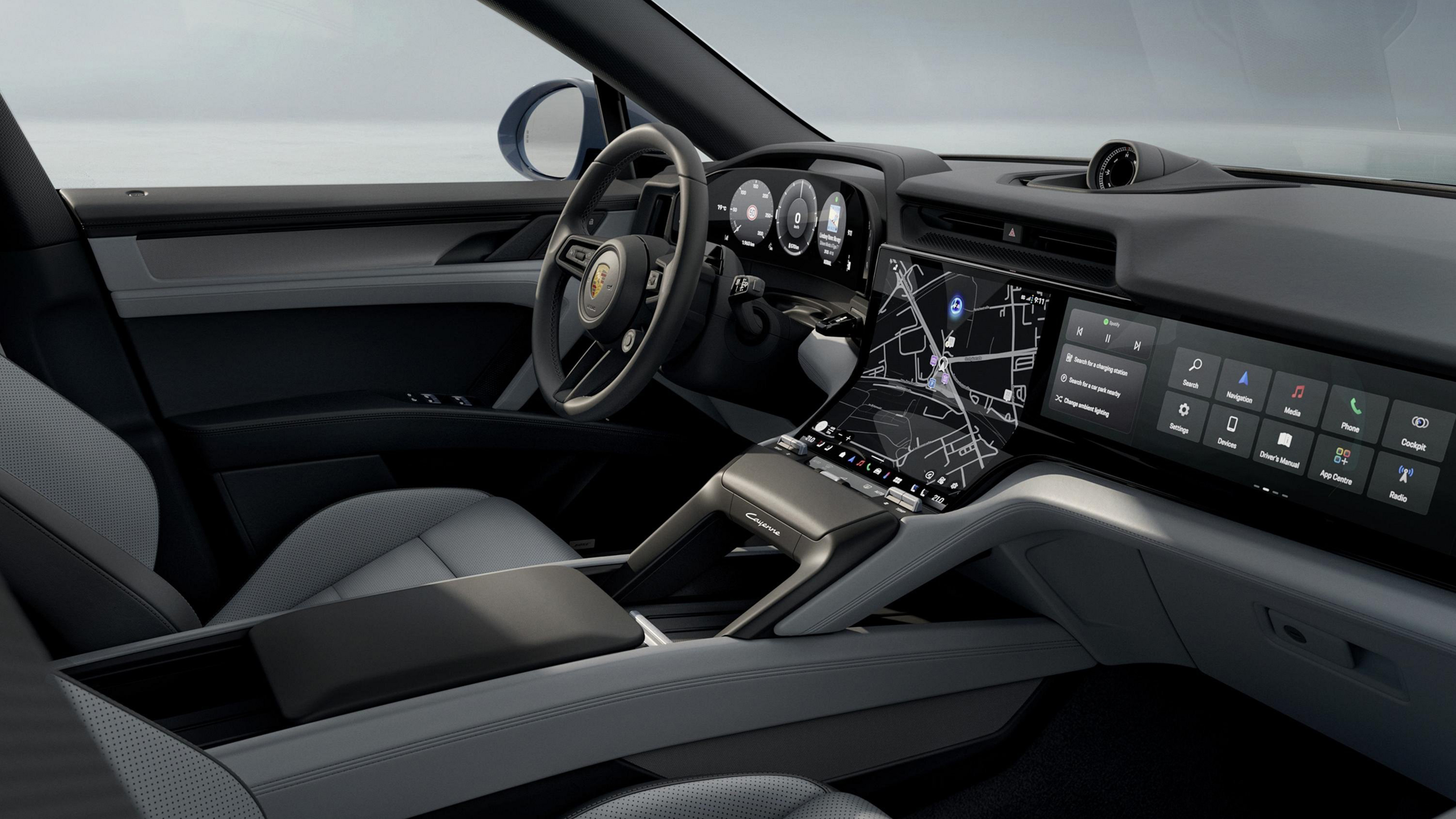Porsche Cayenne Electric S - dashboard