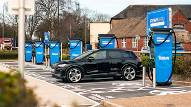 RAW Charging points with an Audi