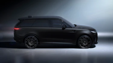 Range Rover Sport SV Ultimate black side