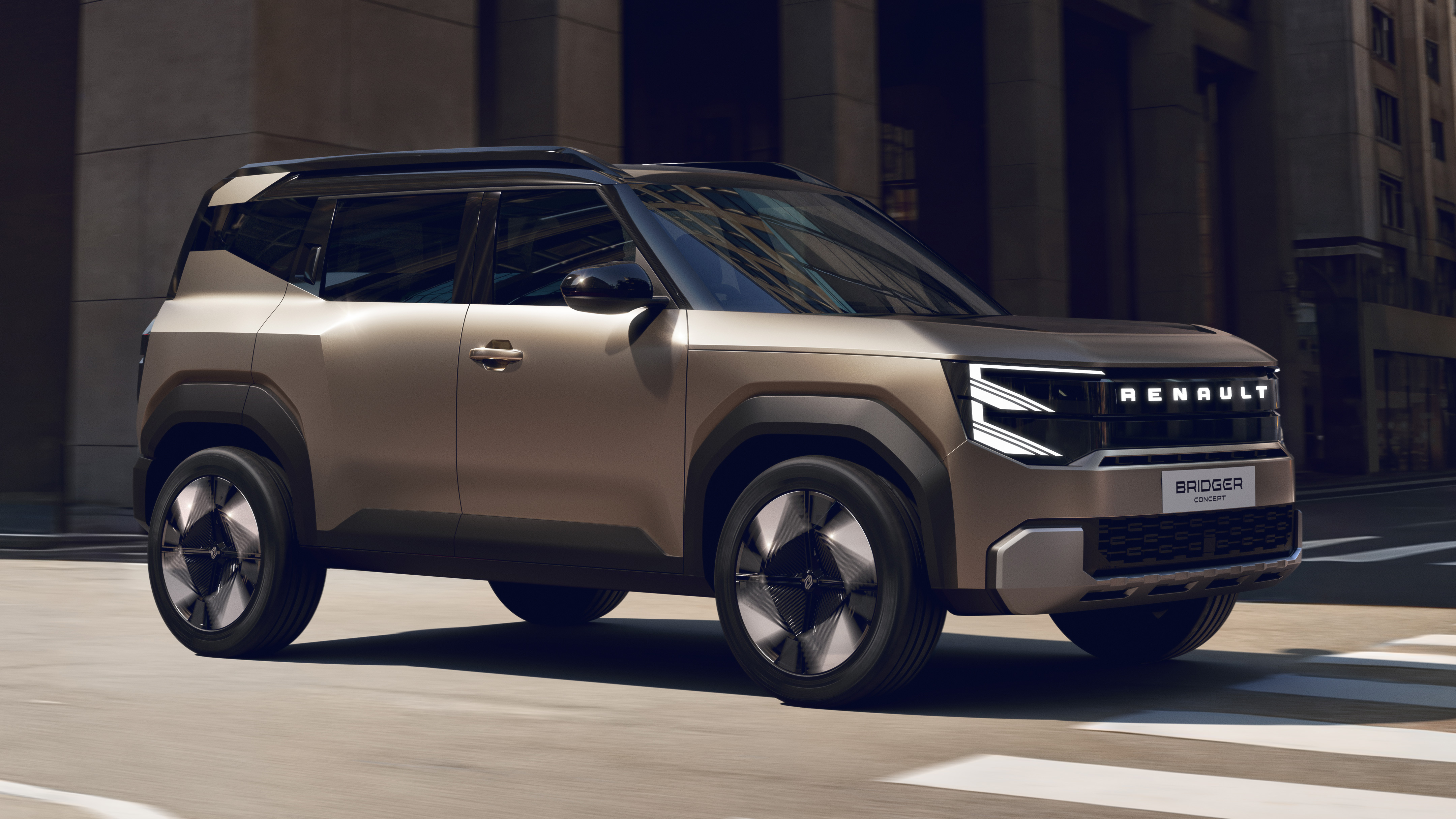 Renault Bridger - front action