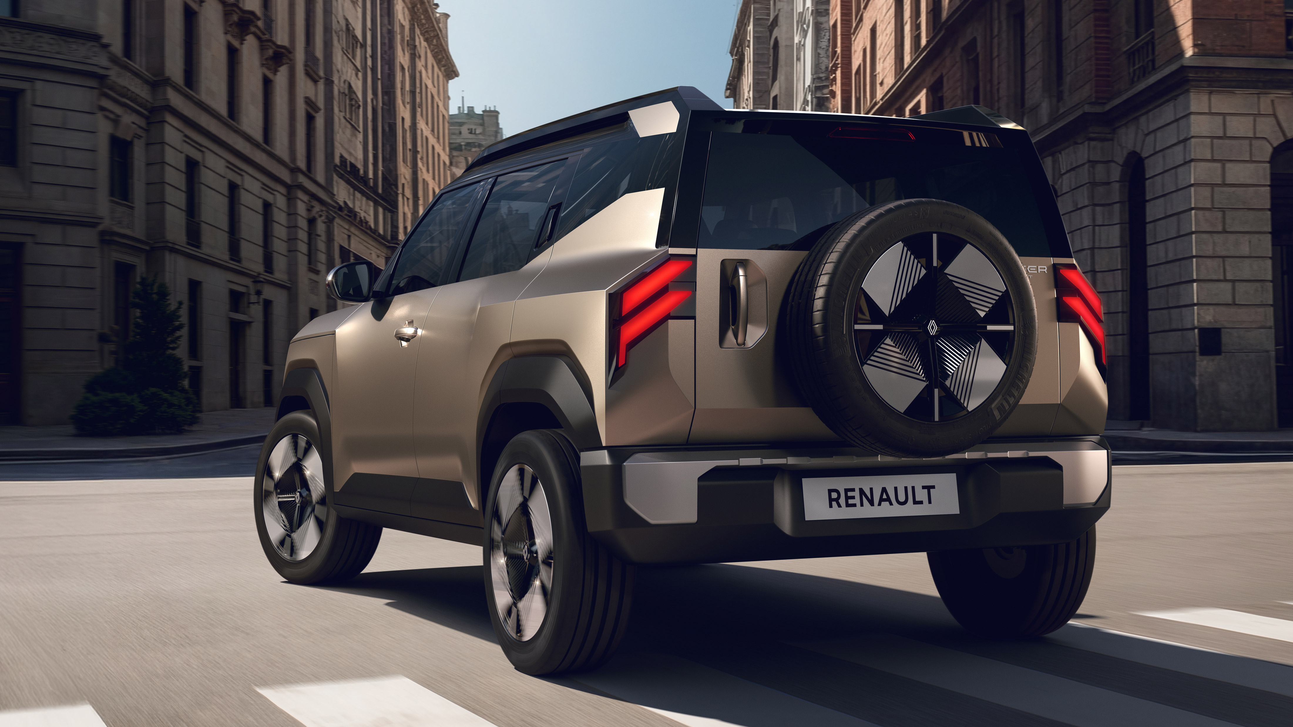 Renault Bridger - rear cornering