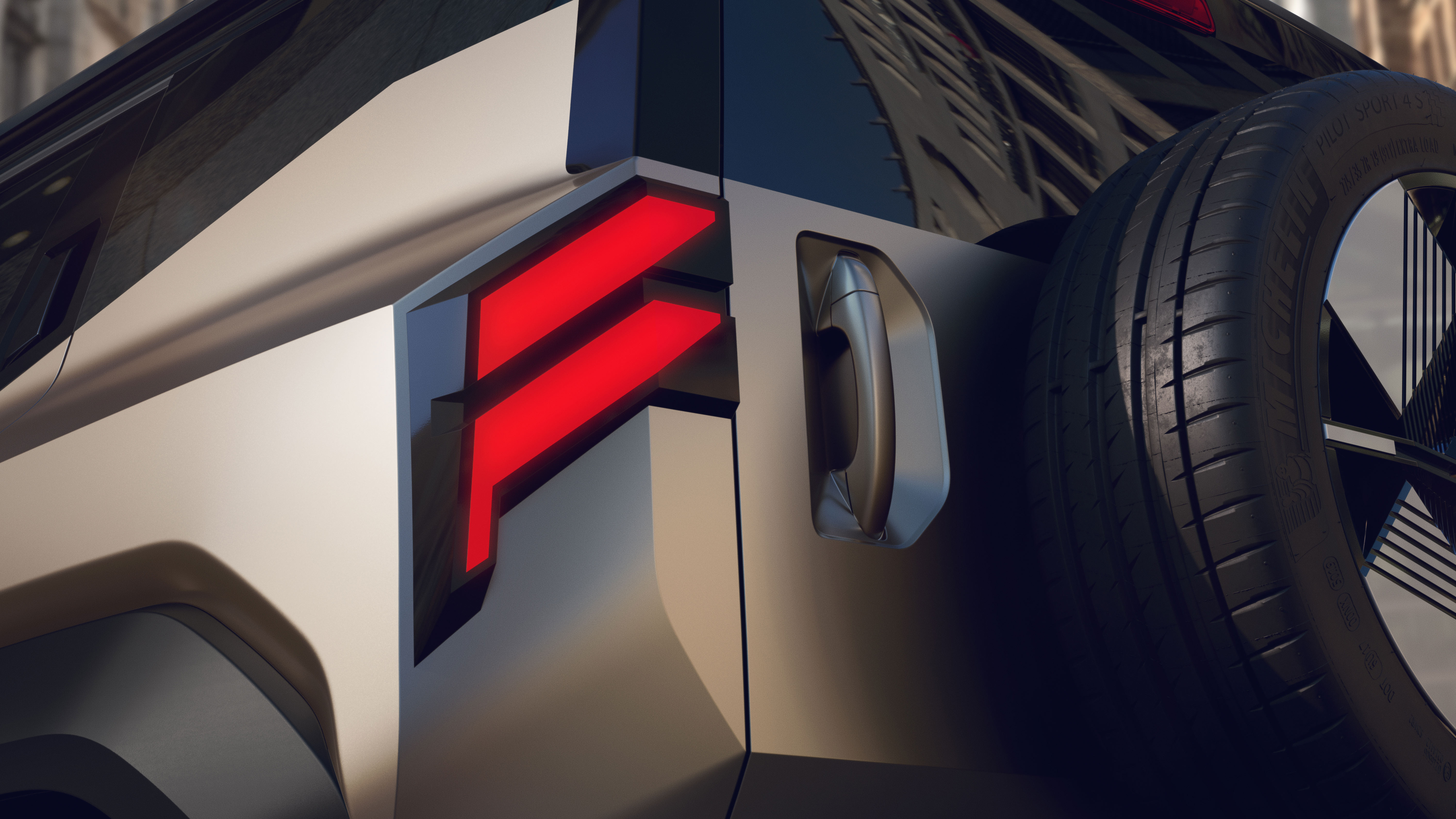 Renault Bridger - rear detail