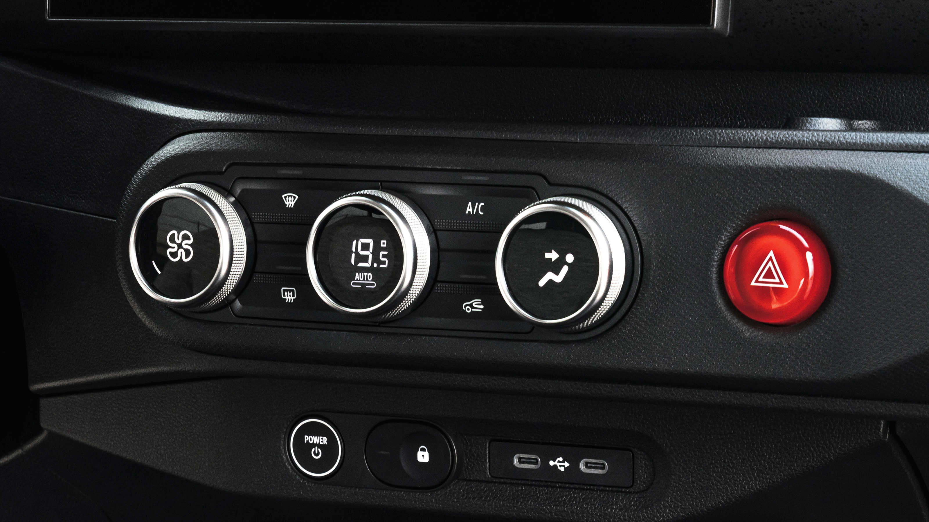 Renault Twingo - centre console