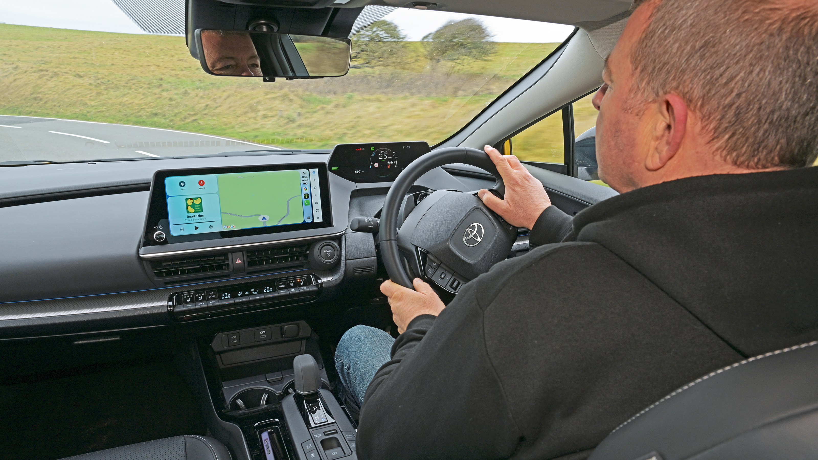 Toyota Prius Excel - driving