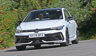 VW Golf R - front cornering