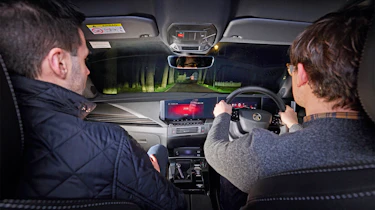 Vauxhall Grandland - inside driving