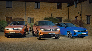 Vauxhall Intelli-Lux HD headlights trial - lights on front end