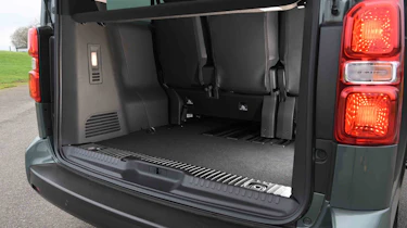 Vauxhall Vivaro Life - boot, from side