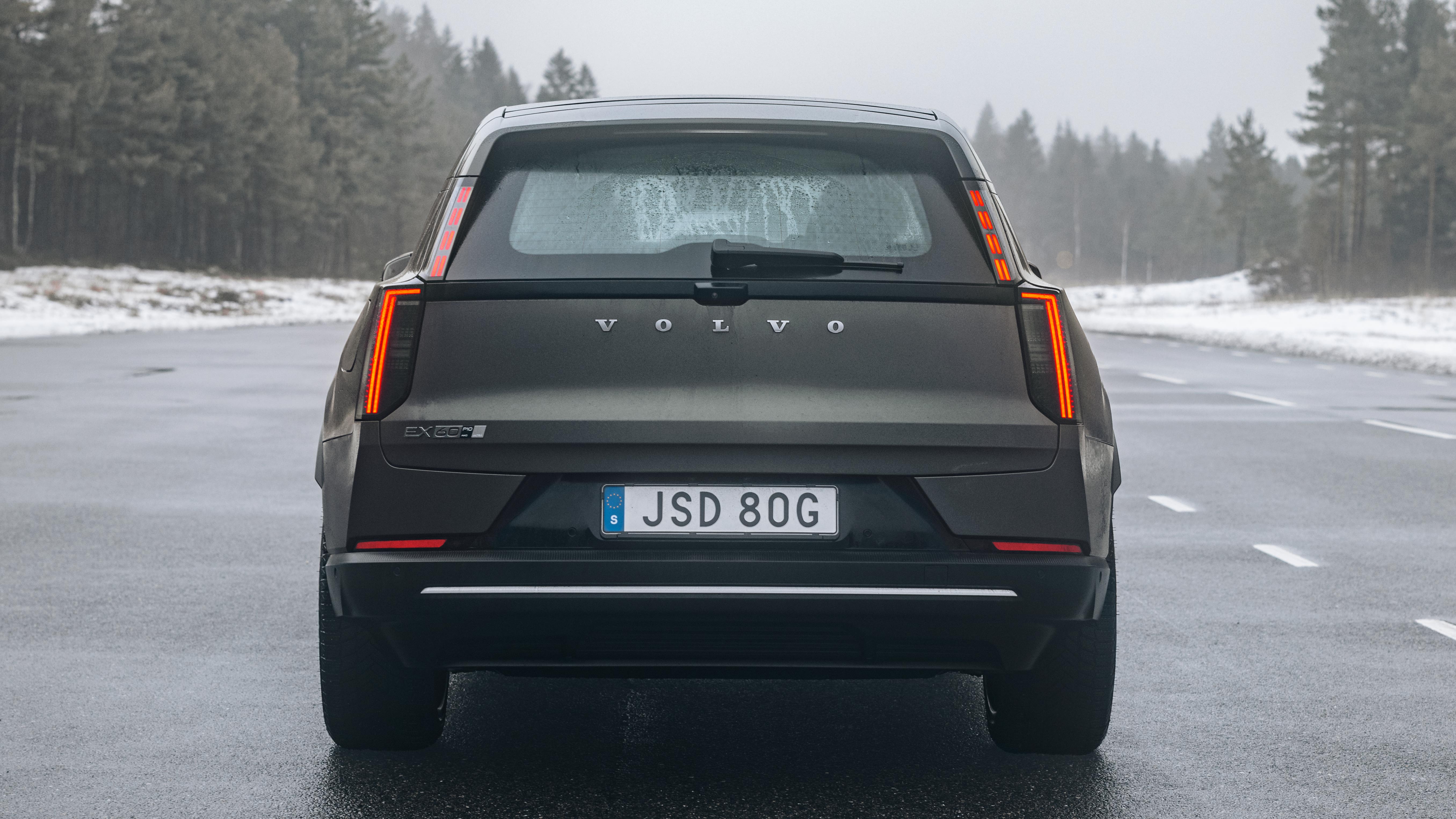 Volvo EX60 - full rear static