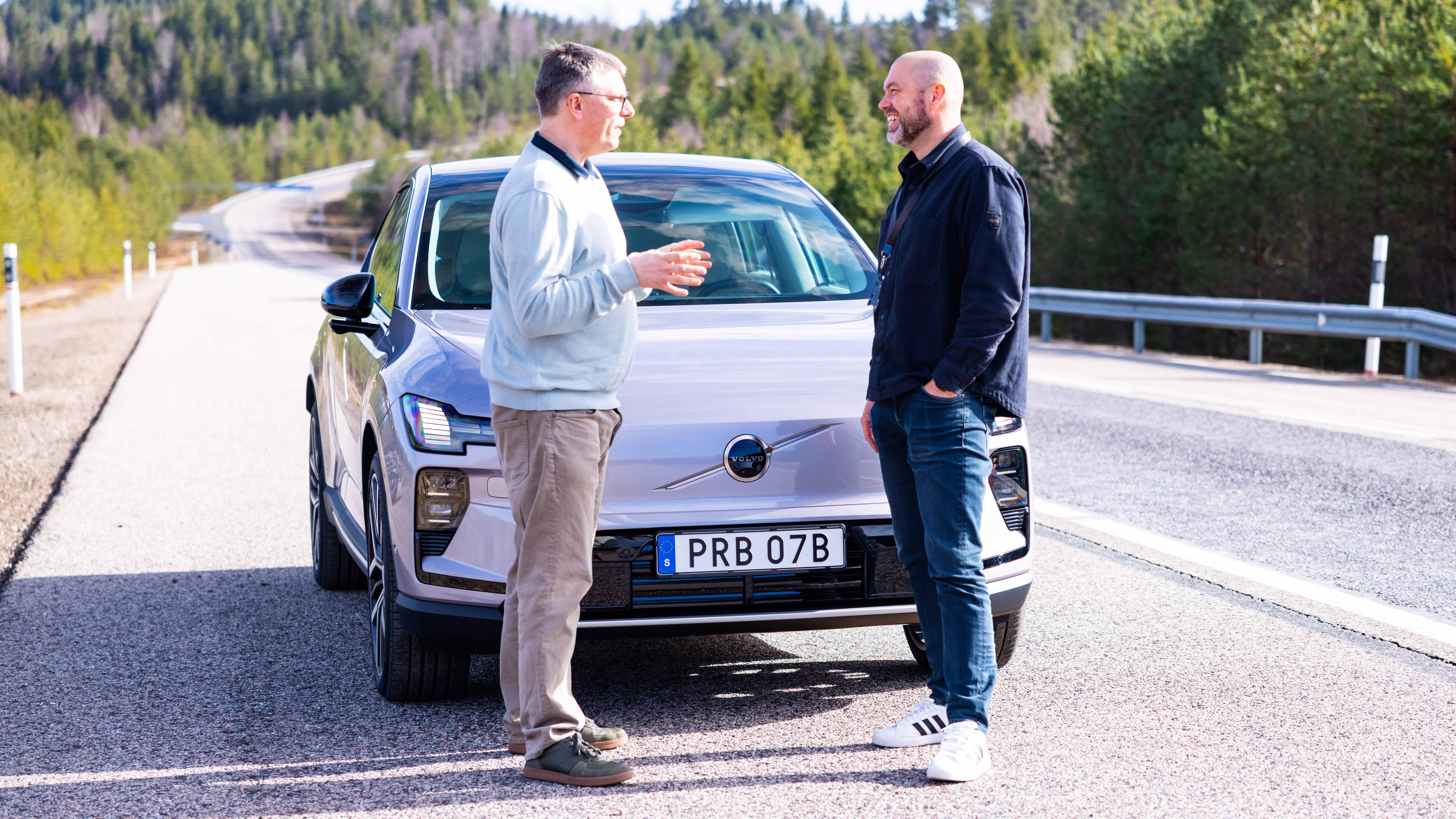Paul Barker and the Volvo EX60