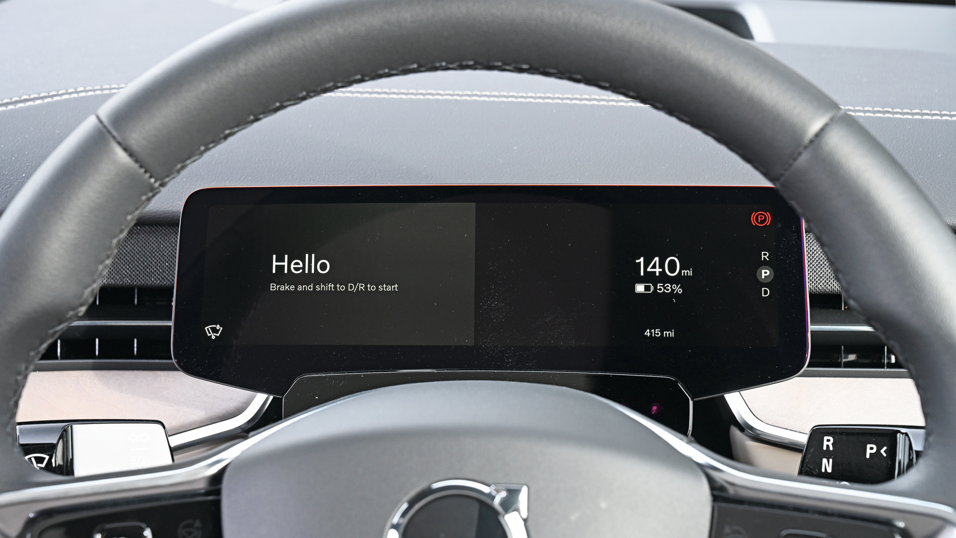 Volvo EX90 - driver display