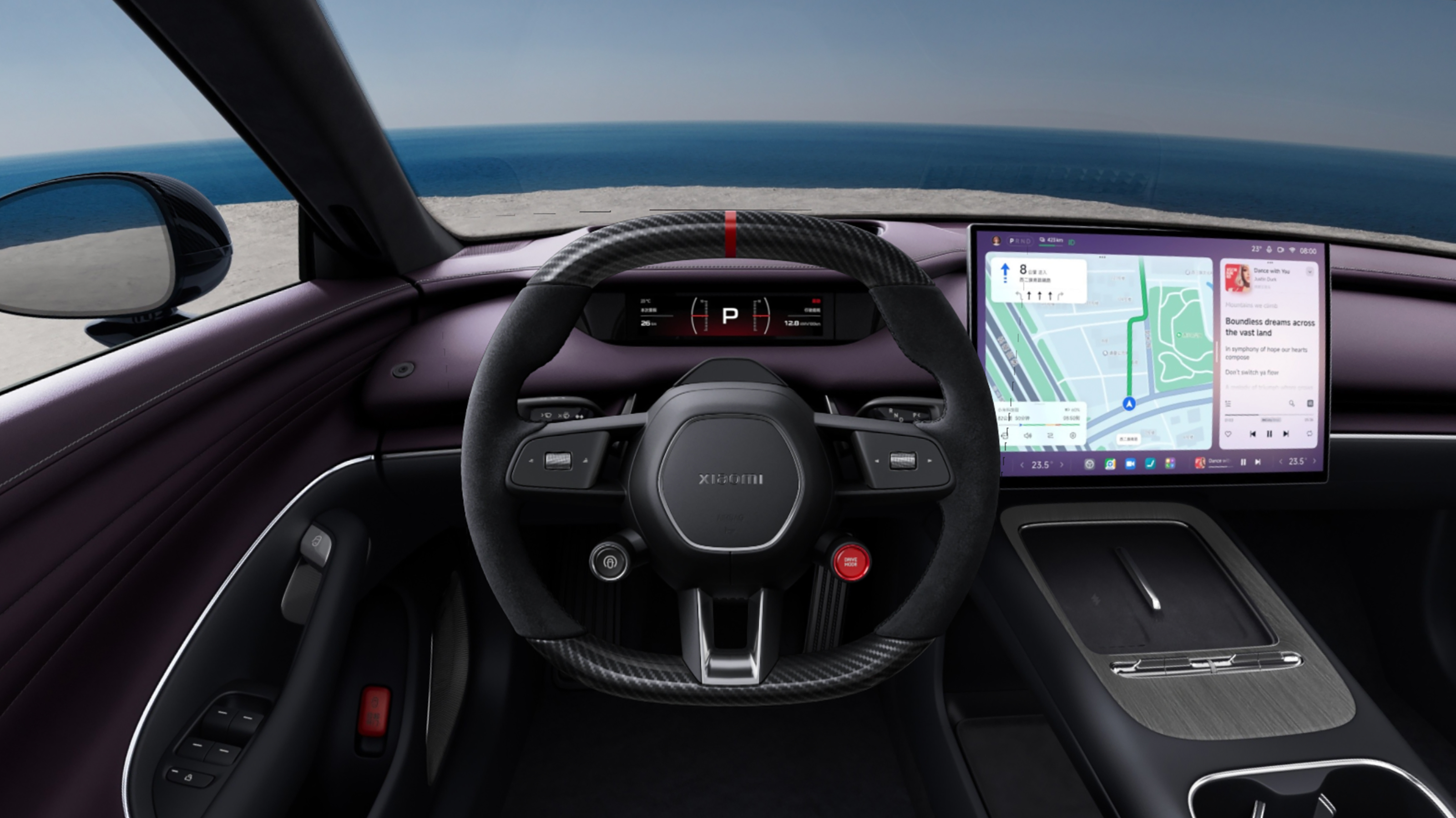 Xiaomi SU7 - driver view