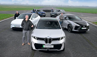 Premium electric SUV supertest - group shot