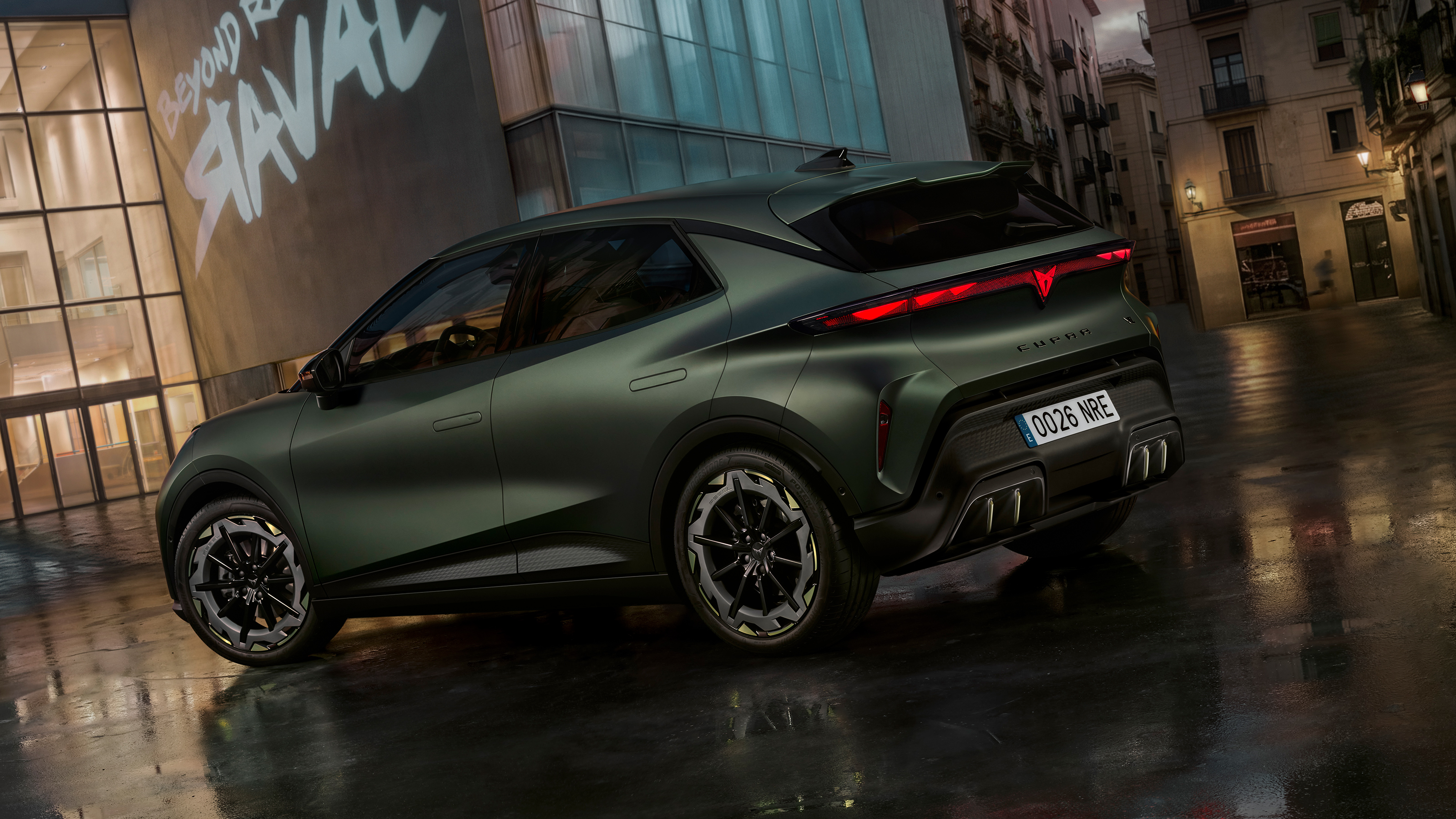 Cupra Raval Manganese rear